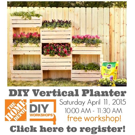Check spelling or type a new query. How to Build a Vertical Planter {The Home Depot DIY Workshop} — Decor and the Dog