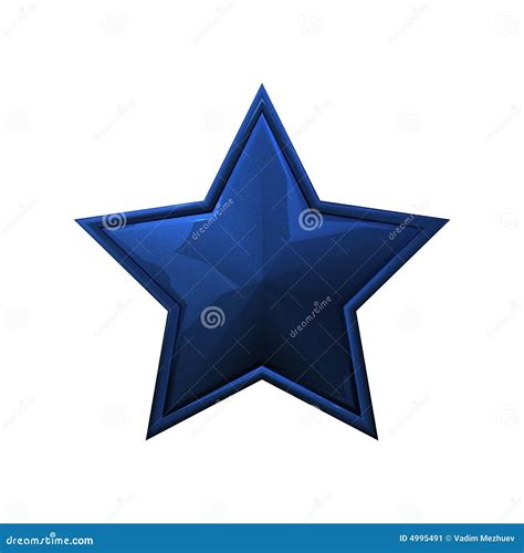 Dark Blue Star Stock Illustration Illustration Of Army 4995491