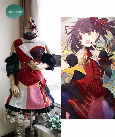 Date A Live Cosplay Kurumi Tokisaki Idol Dress Costume Etsy España