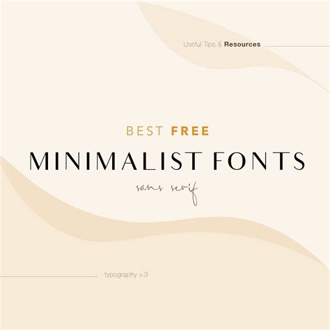 Best Minimalist Fonts — Aa Designs