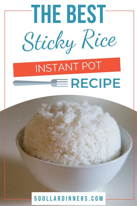 Instant Pot Sticky Rice Artofit