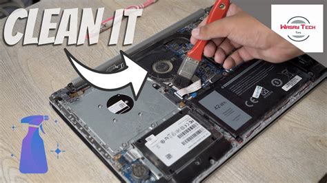 How To Clean Laptop From The Inside Clean Dust From Laptop Clean