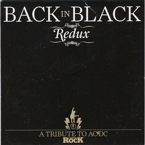 Back In Black Various Back In Black Redux Various Vinyl Record