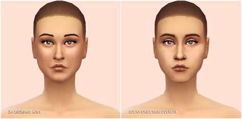 My Sims 4 Blog Maxis Match Skin Overlay For Males And Females By Nilou