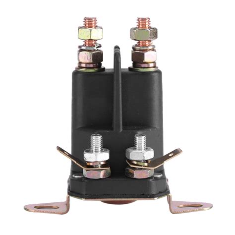 12v Solenoid Starter Solenoid Terminals 3 Pole Machinery For Vehicles