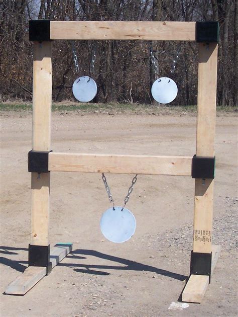 While they're a great idea, i thought the price seemed a bit high. Steel Plate Target Stand & 2x4 Hanging Target Stand