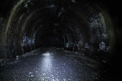Wallpaper Dark Night Tunnel Infrastructure Light Darkness