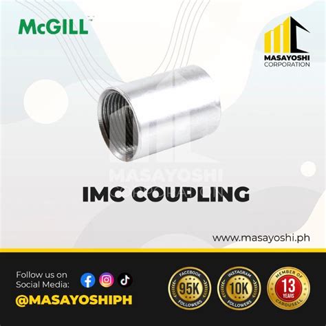 Mcgill Imc Coupling 34 Model Imcc 075 Coupling Conduit