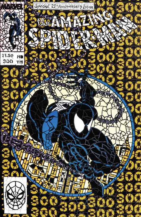 Amazing Spider Man 300 Facsimile Shattered Gold Variant 1st Venom