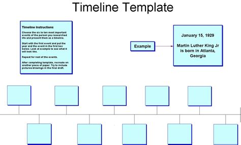 Free Timeline Templates For Students Dinoretpa