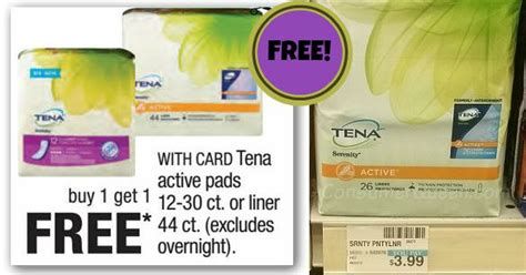 Free Tena Pads At Cvs This Week New Coupon