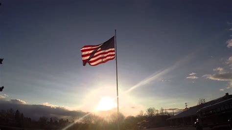 American Flag Stock Footage Youtube