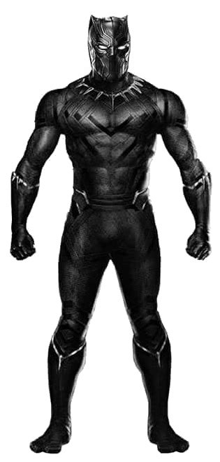 Black Panther Transparent by ggreuz | Black panther marvel, Black panther images, Black panther