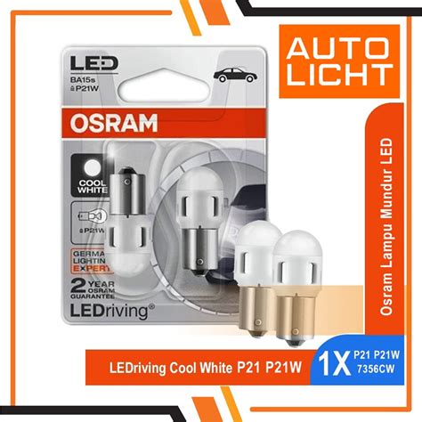 Lampu seperti barang pokok yang harus ada di malam hari. Jual Lampu Mobil LED Mundur Osram P21W Cool White - 7356CW ...