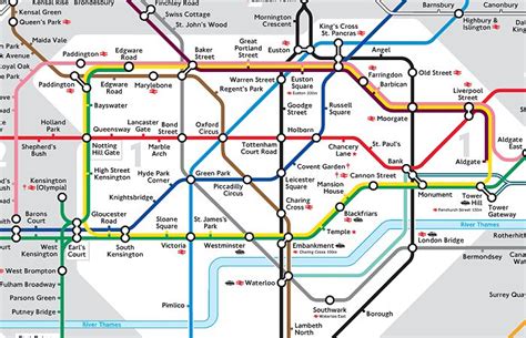 Underground Map London Tube Map London Underground Map Underground Map