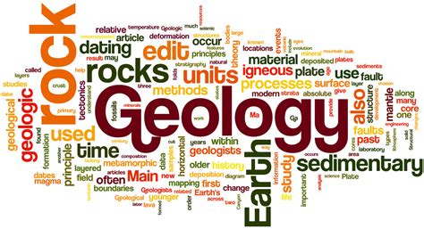 Geology Word Cloud Uta Science And Engineering Library Flickr