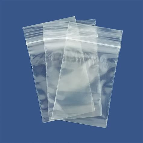 100 Ziplock Poly Bags Clear 2mil Reclosable Resealable 2x3 Inch