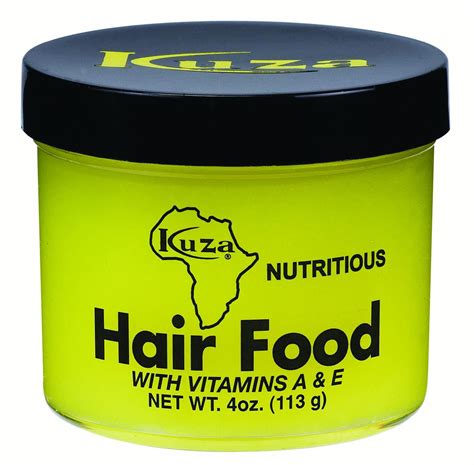 Kuza Hair Food With Vitamins A And E 4 Oz