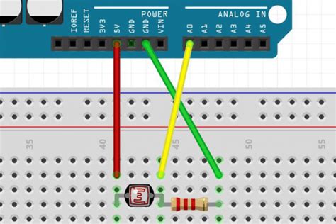 Pairing A Light Dependent Resistor Ldr With An Arduino Uno Circuit