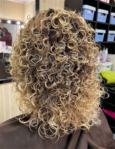 Frosted Hair Perms Permed Hairstyles Big Hair Curly Blonde Curly