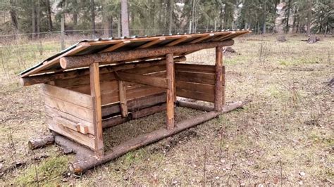 Diy Cheap And Easy Portable Shelter For Goats And Sheep Youtube