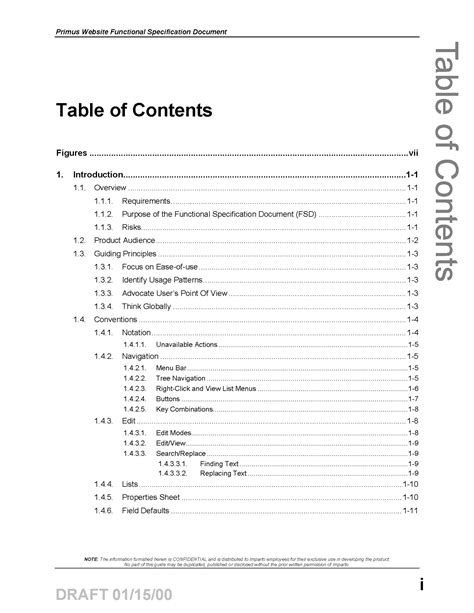 Table Of Contents Design Wow Factor Writing