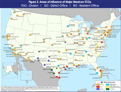 Heres Where Mexican Drug Cartels Operate In The Us According To The