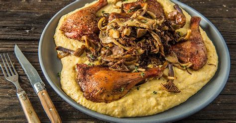 Wild duck soup is a culinary masterpiece, which is under the power of any hostess. Smoked Duck Legs with Polenta and Wild Mushrooms Recipe ...