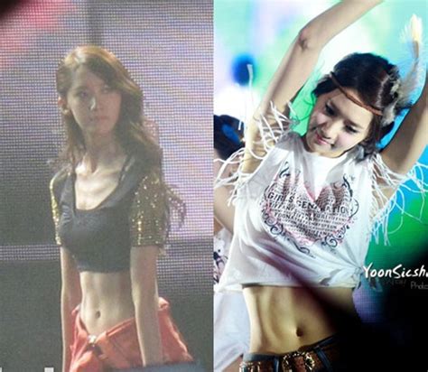 Snsd Unexpected Surprise Yu Na S Abs Of Steel Kpopstarz