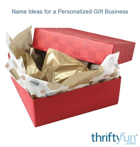 We did not find results for: Name Ideas for a Personalized Gift Business | ThriftyFun