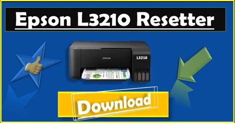 Epson L3210 Resetter-Free Download 100% Fix Red Light Blinking [Tested