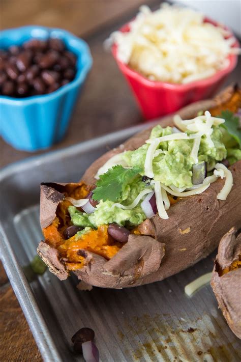 Southwestern Stuffed Sweet Potatoes Whats Gaby Cooking Healthy