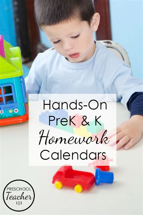 Free reading practice worksheet for preschool. Printable Preschool Homework Calendars - Preschool Teacher 101