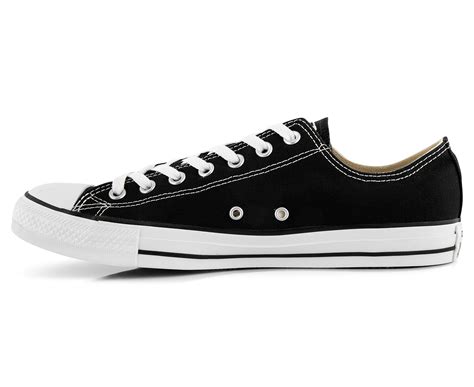 Converse Unisex Chuck Taylor All Star Low Top Sneakers Black Catch