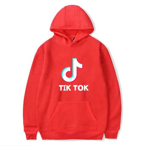 Tik Tok Hoodie Logo Sweatshirt Mens And Women Couple Sweater Mortick
