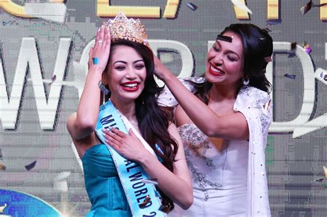 Namrata Shrestha Wins Miss Nepal World