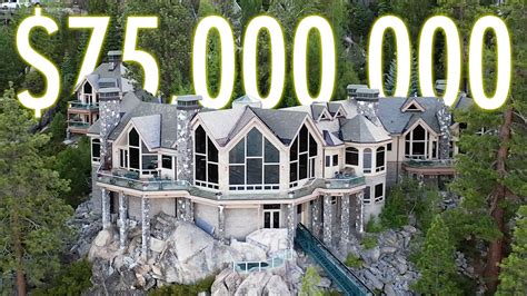 Watch Inside A 75m Lake Tahoe Mansion With A Hillside Tram On The