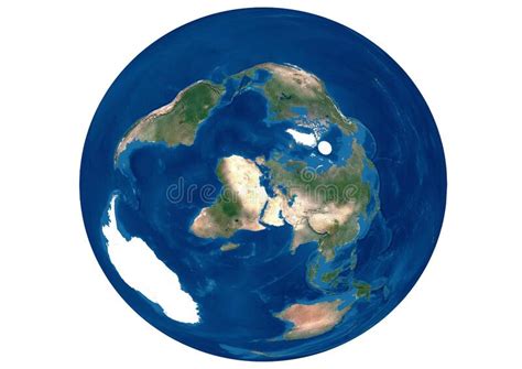 Imagen Satelital Mundial Con Continentes Imagen De Archivo Imagen De