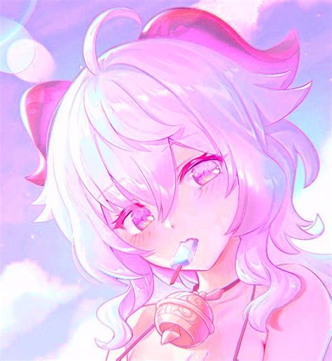 Freetoedit Anime Girl Pink Kawaii Cute Fanart Flower Sexiz Pix