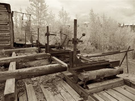 Sawmill Log Carriage 590nm Ir Flickr Photo Sharing