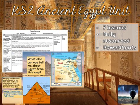 ks2 ancient egypt unit teaching resources