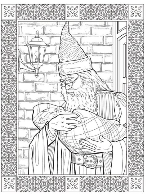 Coloring coffee table coloring book pages harry potter hamburger. Harry Potter Adult Coloring Pages - Coloring Home
