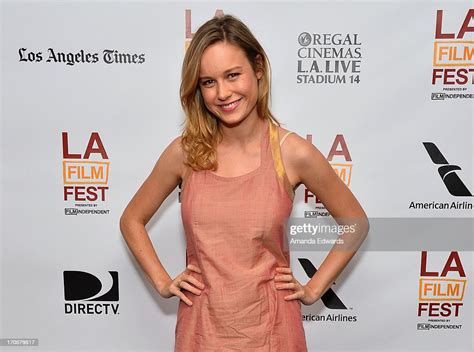 Actress Brie Larson Arrives At The Short Term 12 Premiere During News Photo Getty Images