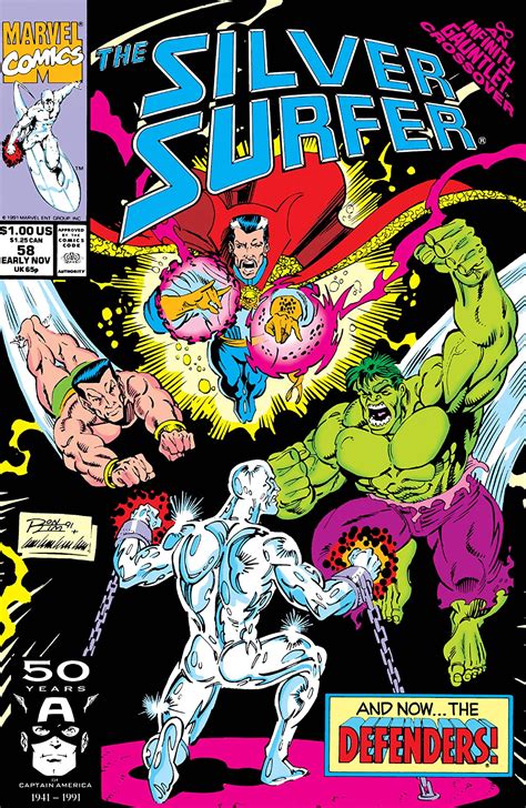 Silver Surfer Vol 3 58 Marvel Database Fandom Powered By Wikia