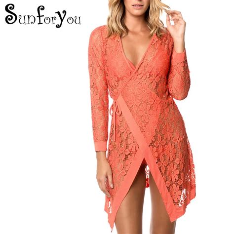 New Lace Beach Cover Up Beach Cardigan Feminino Swimsuit Cover Up Bathing Suit Cover Ups Pareo