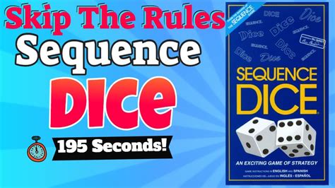 How To Play Sequence Dice Youtube
