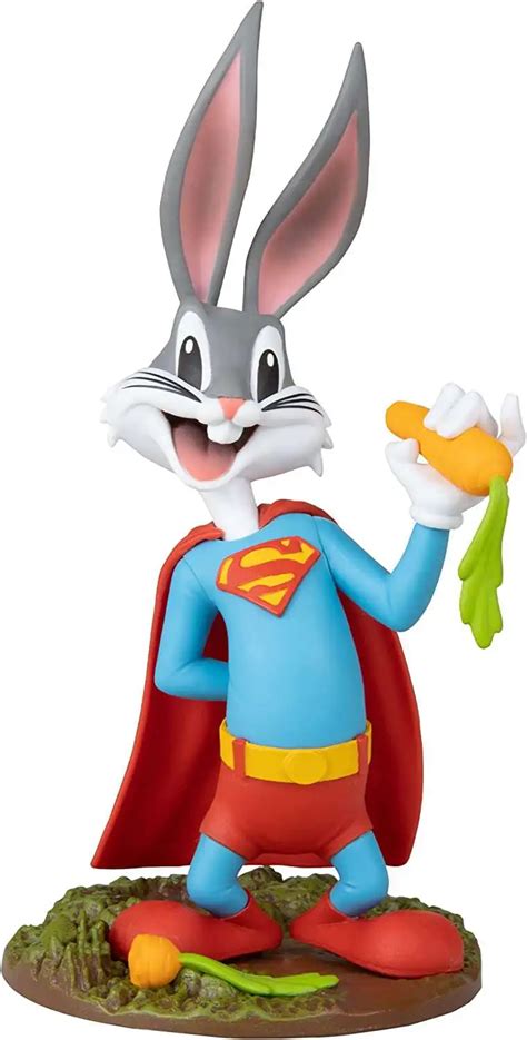 Mcfarlane Toys Looney Tunes Movie Maniacs Bugs Bunny As Superman 6 Only