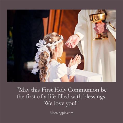 160 First Holy Communion Wishes Beyond Congratulations