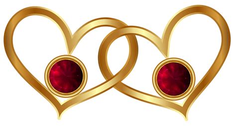 Gold Hearts Png Gold Hearts Png Transparent Free For Download On