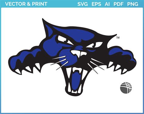 High Point Panthers Alternate Logo 2004 College Sports Vector Svg